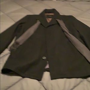 Men’s London fog peacoat (Black)